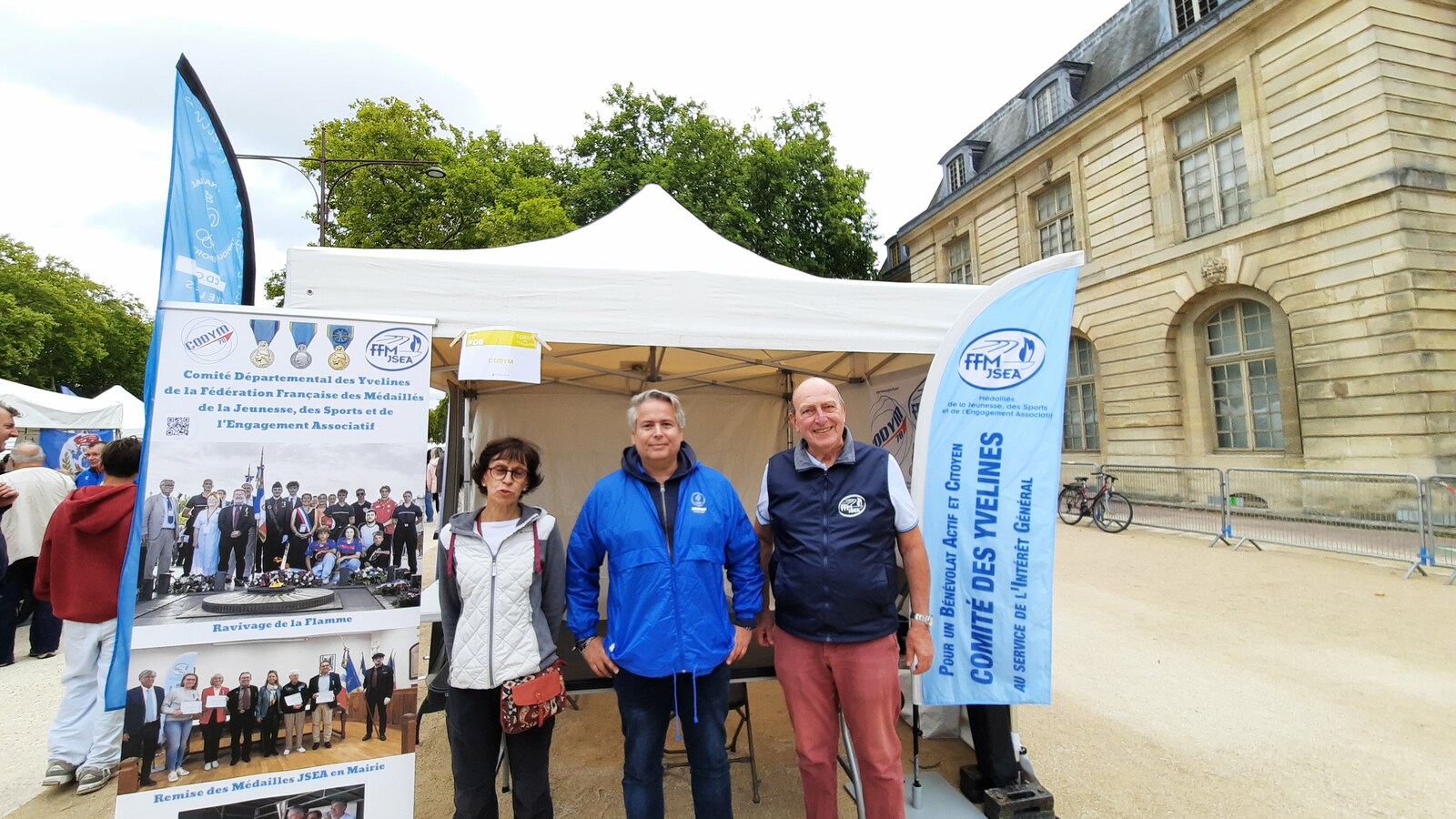 Le Codym au Forum de Associations de Versailles le Samedi 13 Septembre 2025