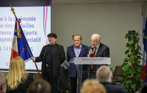 Cérémonie de Remise des Médailles de la Jeunesse, des Sports et de l'Engagement Associatif du 14 Février 2025 à l'Agora de Mantes la Jolie