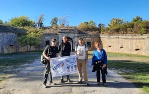 Le CODYM visite le Fort du Trou d'Enfert