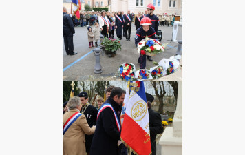 Le CODYM présent aux cérémonies du 11 Novembre.